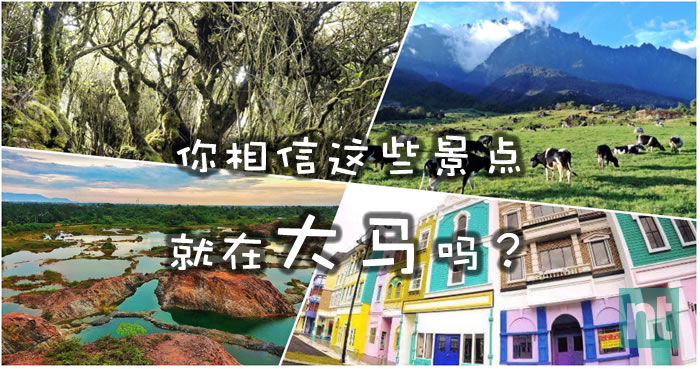 你相信这些景点就在大马吗？这次不用飞也能欣赏美景了！