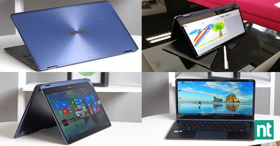 Asus ZenBook Flip S  内在效能强悍【可瞬间变身】的超薄美型机  绝对是你行走天涯的好Buddy！