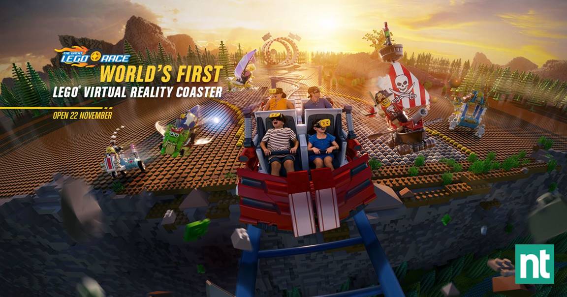 挑战你的视觉胆量！ 【世界首创】VR过山车【11月22日】登陆新山LegoLand