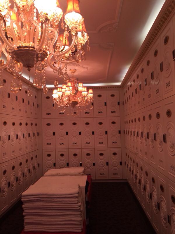 Locker room
