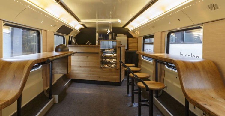 A train in Zurich, Switzerland