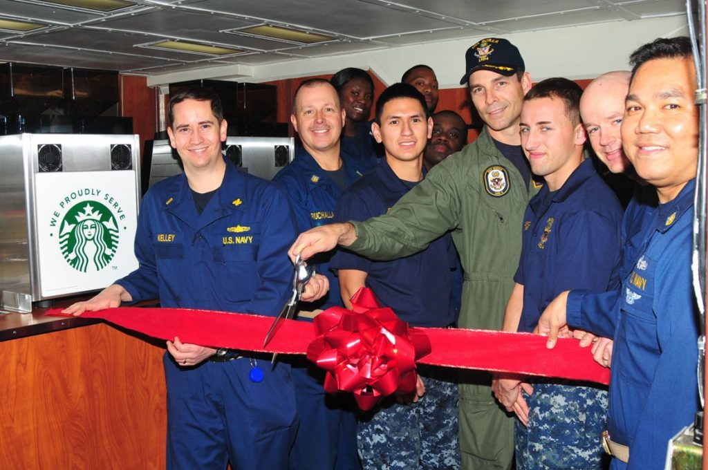 Navy warship USS Boxer off the coast of California