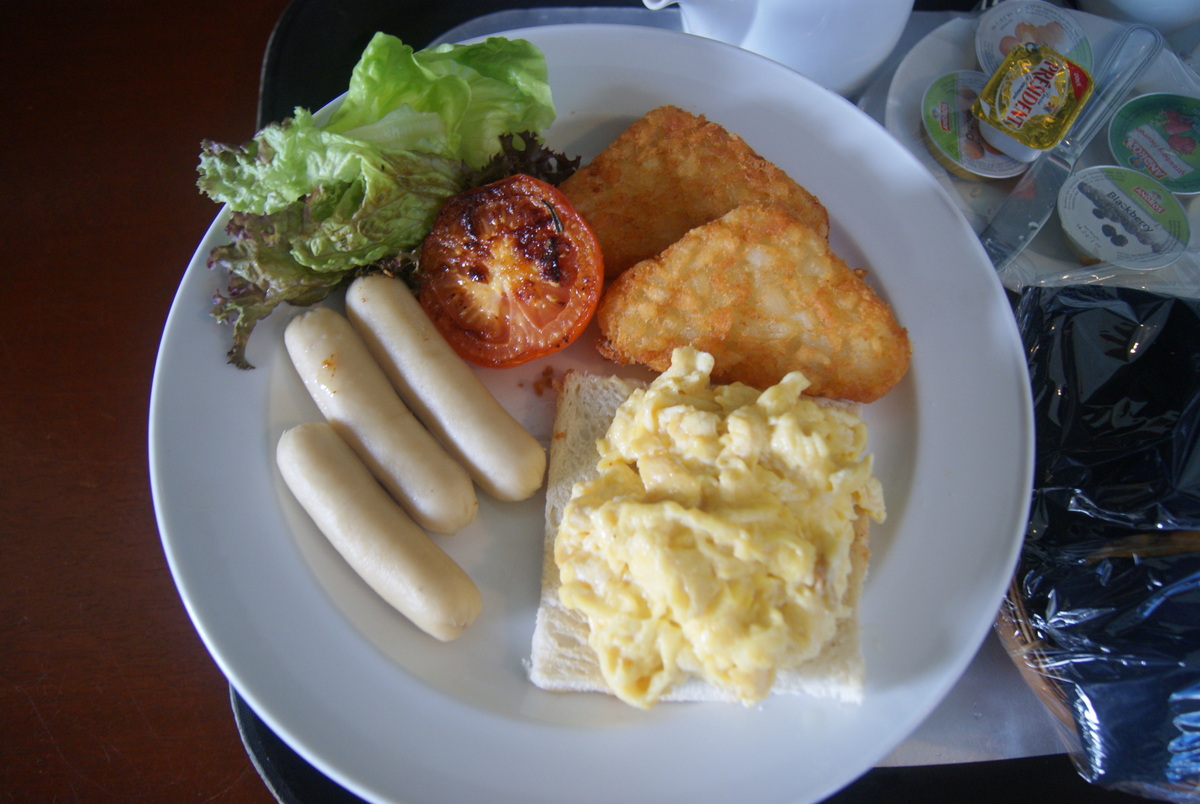 Avillion Room Service Breakfast
