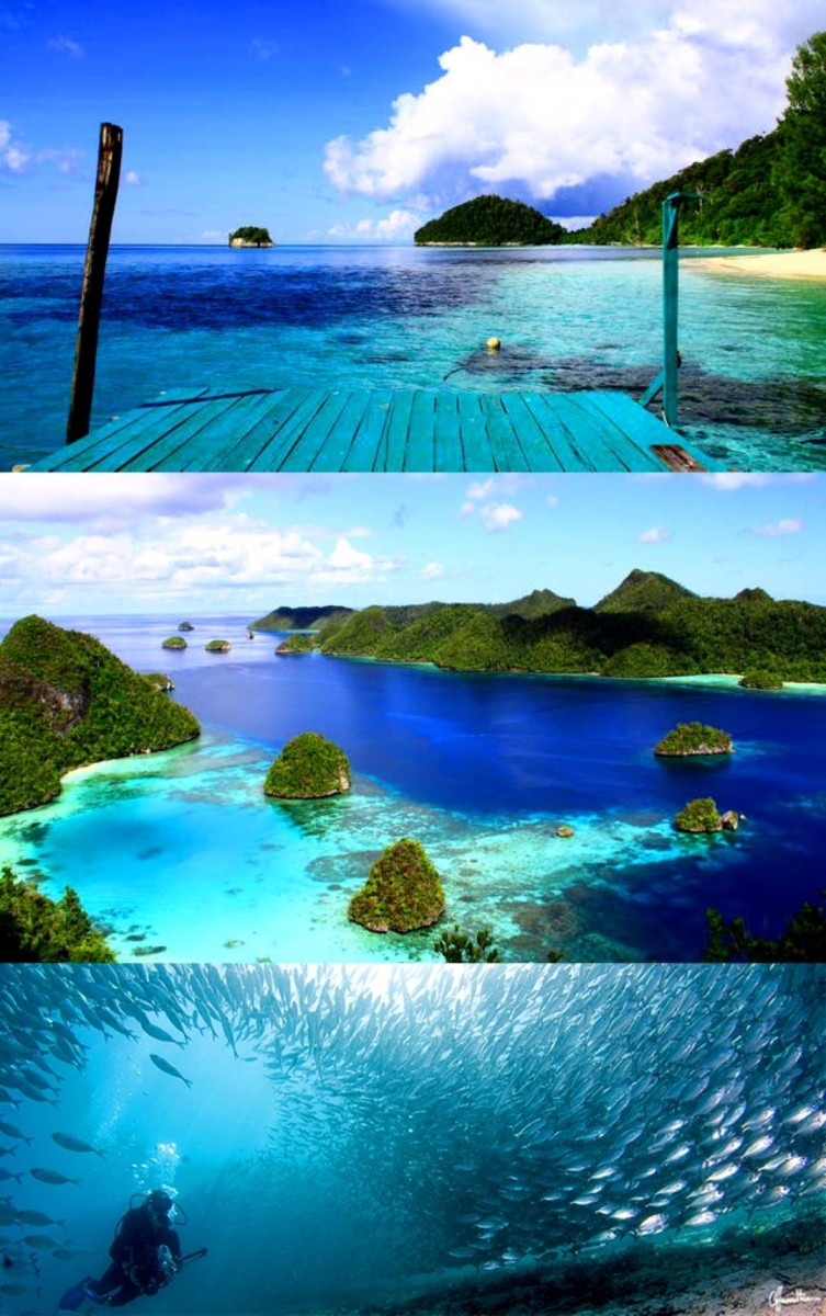 Raja Ampat Islands in Papua, Indonesia