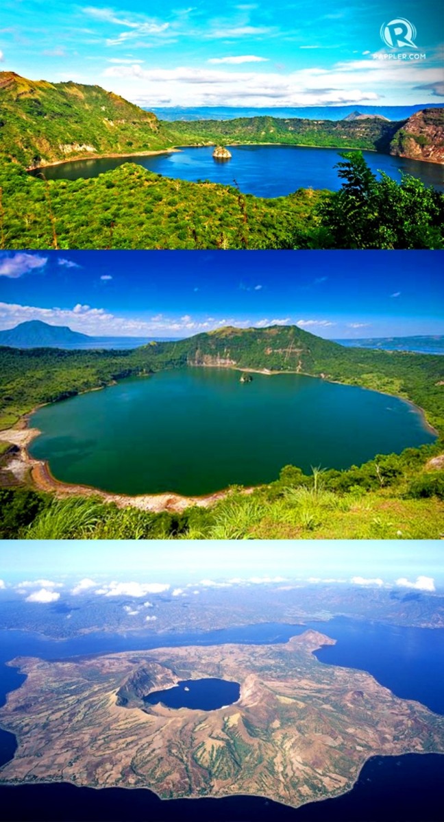 Taal Crater Lake in Batangas, Philippines