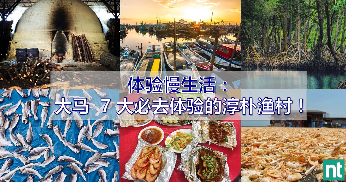 体验慢生活：大马  7 大必去体验的淳朴渔村！