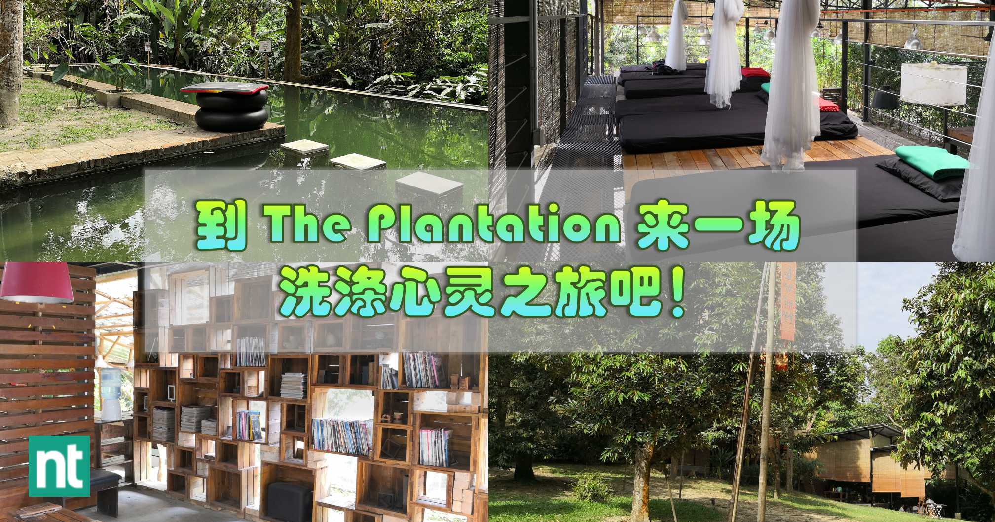 到 The Plantation 住个两天一夜，来一场洗涤心灵之旅吧！