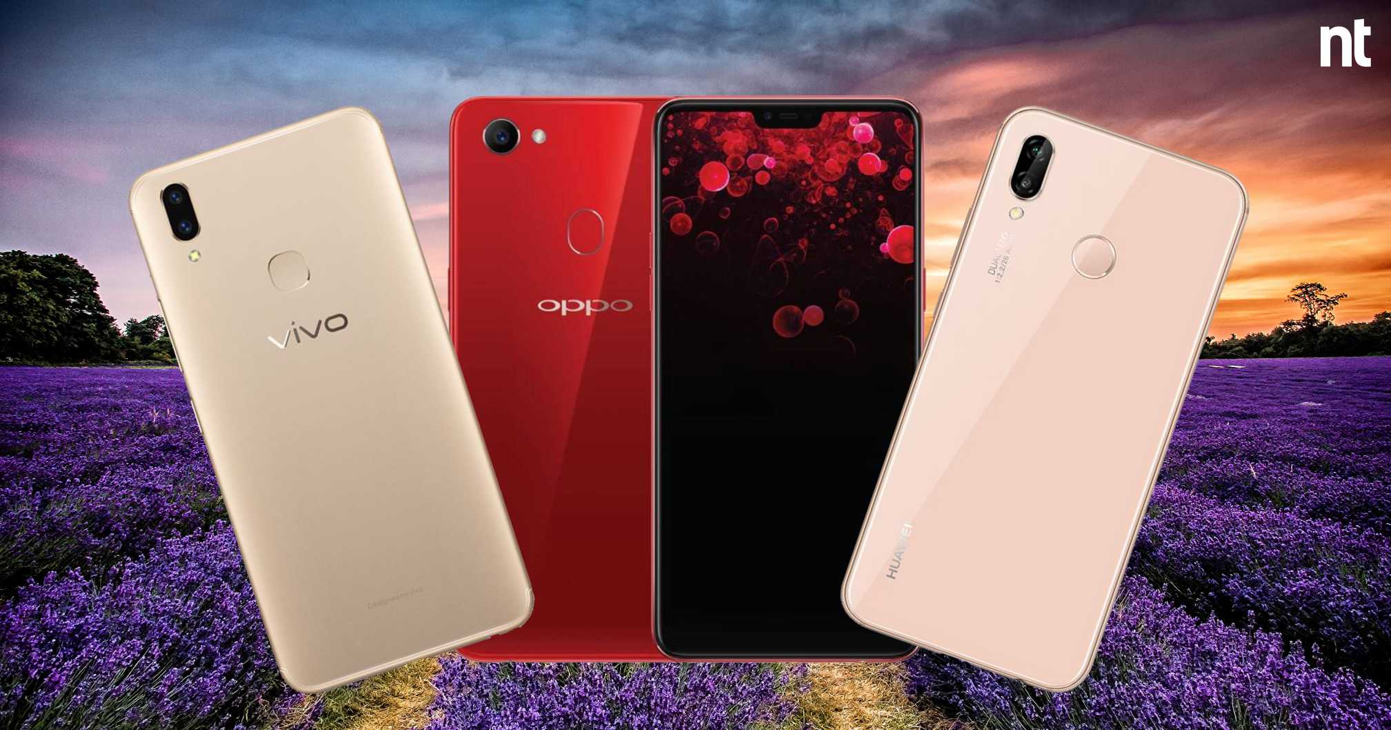 Huawei Nova 3e、Oppo F7 、 Vivo V9 大比拼，谁才是你旅行和自拍的最佳伙伴？