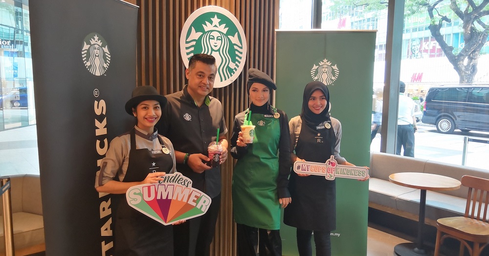 星巴克Starbucks与本地艺人Neelofa合作推出慈善促销活动！买饮料还可以做善事!