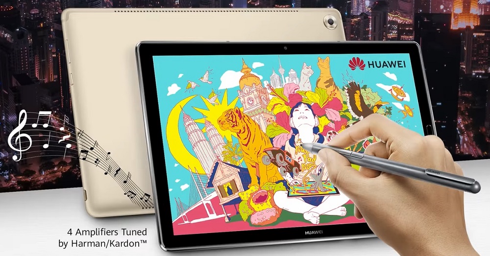 【HUAWEI艺术工作坊】用MediaPad M5 Pro绘出马来西亚之美！！