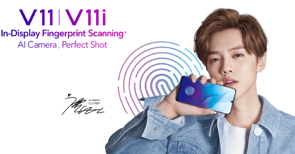 Vivo正式在大马推出vivo V系列的手机，拥有屏下指纹识别功能！！