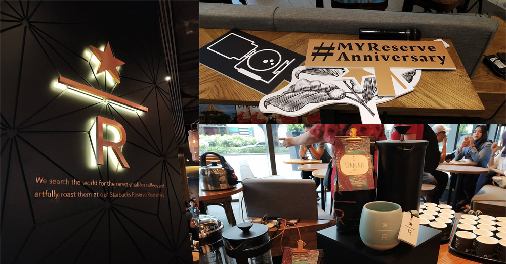 Starbucks Reserve ——优质的 Starbucks 咖啡店，让你在马来西亚也能享受与众不同的Starbucks 咖啡！