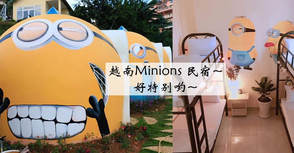 越南大叻 Minions 民宿（Her Homestay），让你和小黄人共寝~
