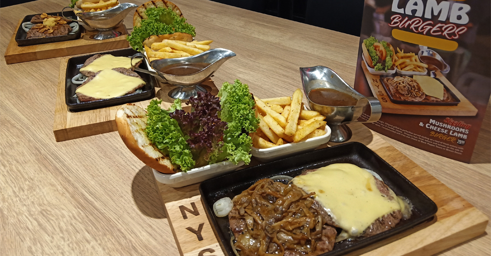 NY Steak Shack推出全新铁板羊肉汉堡系列，新一年来一场热滋滋的铁板盛宴吧！