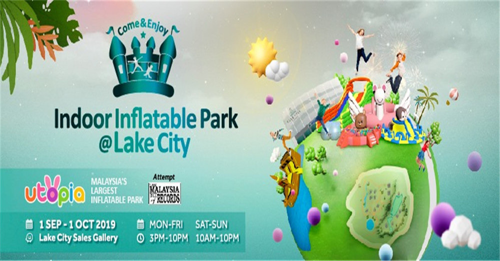 Lake City KL 举办【全马最大型充气城堡嘉年华】！就在Kepong哟~