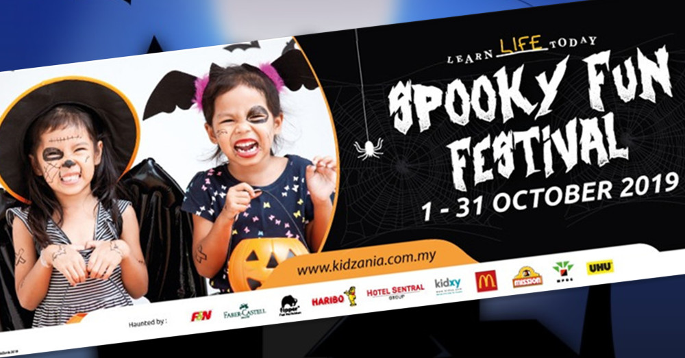 整个十月，吉隆坡KidZania邀你一家大小，一同欢庆万圣节“Spooky Fun Festival”！