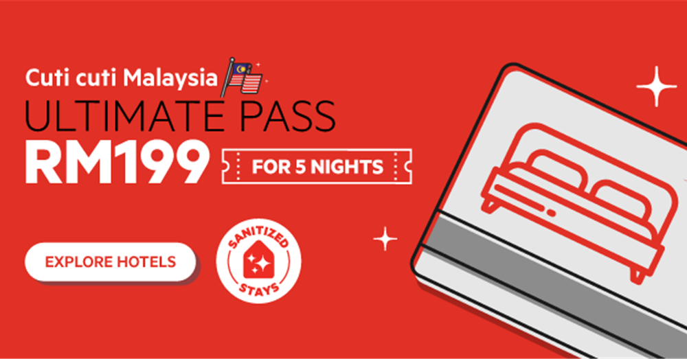 RM199可以在酒店住5天？OYO终极通行证Ultimate Pass让你享受最划算的旅行住宿体验！