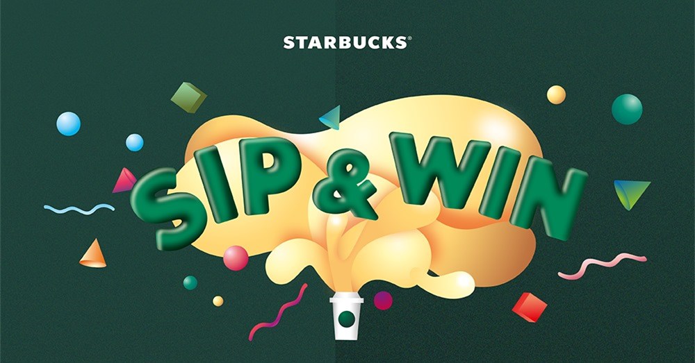 Starbucks 有奖竞赛开跑！喝咖啡送名车，还有各样丰富奖品！