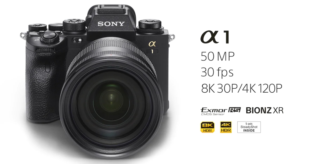 Sony发布全新旗舰全画幅微单相机——Alpha 1，5010万像素，支持8K拍摄！