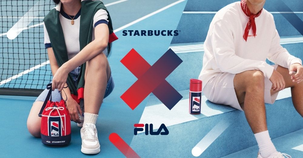 世纪合作！Starbucks X FILA 首次推出联名周边！
