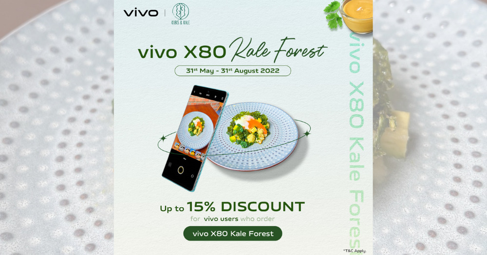 关注你的健康！vivo和Kubis & Kale推出限定菜品vivo X80 Kale Forest