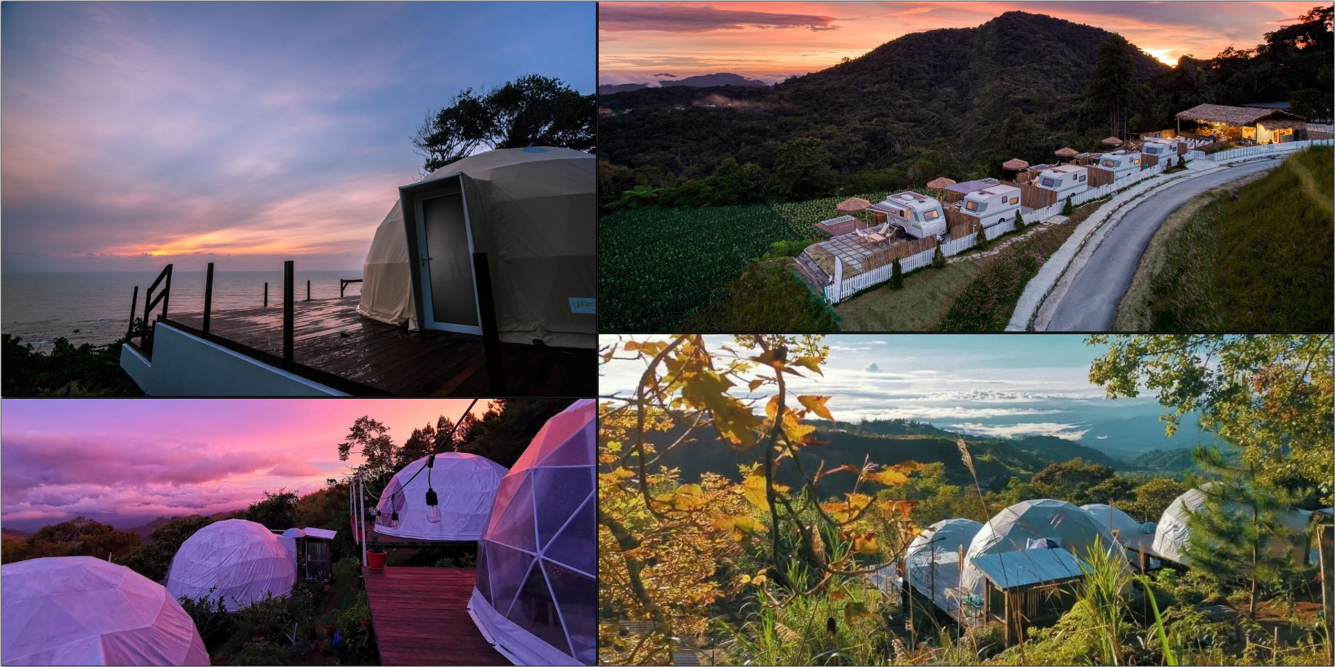 逃离城市喧嚣：马来西亚 Top 10 绝美 Glamping 豪华露营地推荐
